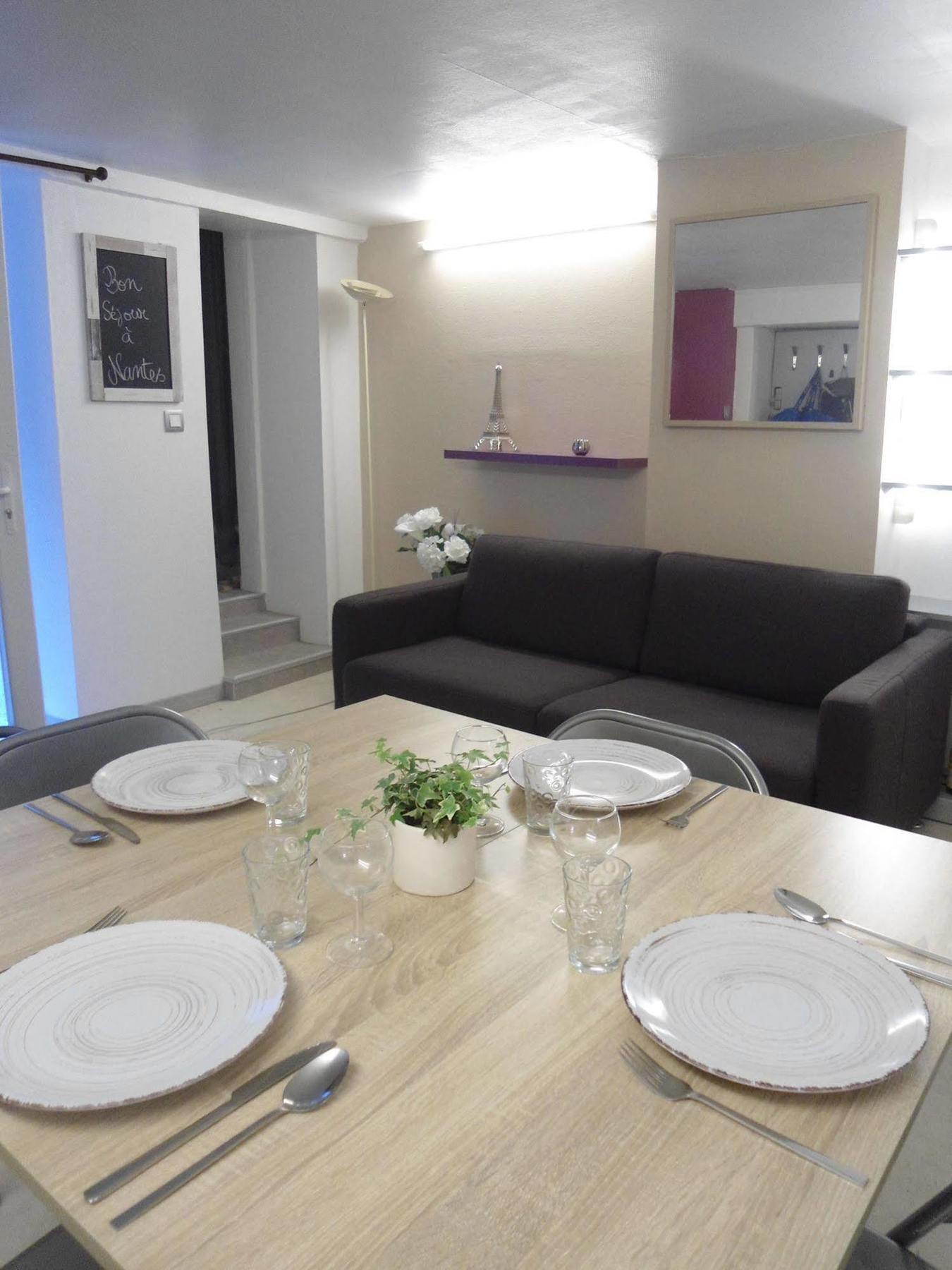 Appart Jardin En Ville Coeur De Nantes Ngoại thất bức ảnh